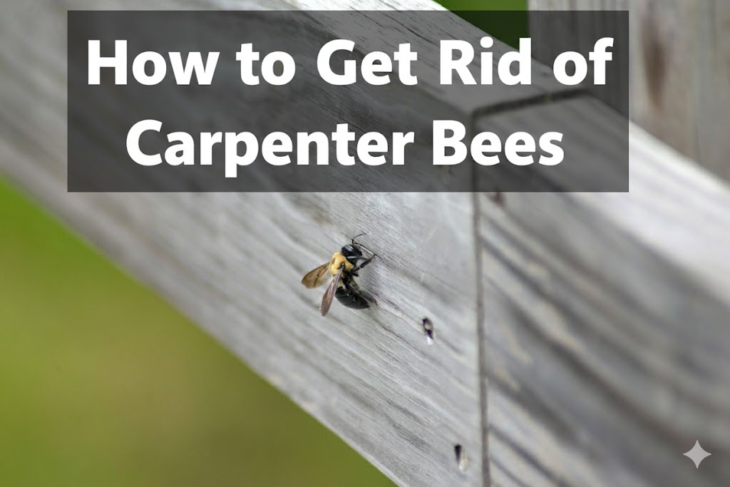 How to Get Rid of Carpenter Bees
